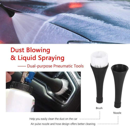Car Tornado Cleaning Dust Blowing High Pressure Pneumatic Spray Tool(US Connector) - Car Washer & Accessories by buy2fix | Online Shopping UK | buy2fix