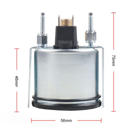 Car Modification Instrument Dual Scale Direct Sensor Oil Pressure Gauge - Car Modification by buy2fix | Online Shopping UK | buy2fix