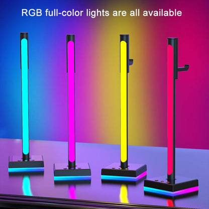Ajazz ABL190 Pickup Ambient Light Headphone Holder RGB Desktop Ambient Music Lights(Black) - Novelty Lighting by Ajazz | Online Shopping UK | buy2fix