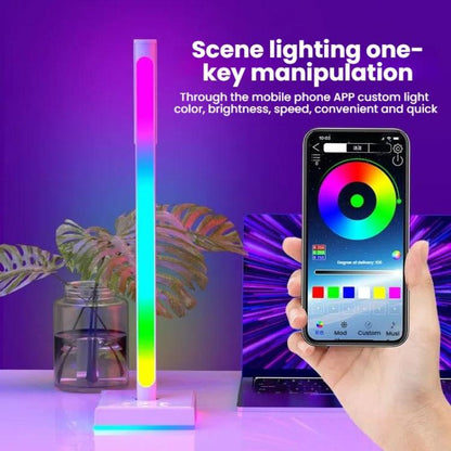 Ajazz ABL190 Pickup Ambient Light Headphone Holder RGB Desktop Ambient Music Lights(Black) - Novelty Lighting by Ajazz | Online Shopping UK | buy2fix