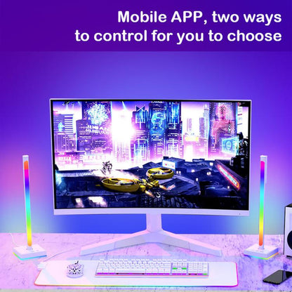 Ajazz ABL190 Pickup Ambient Light Headphone Holder RGB Desktop Ambient Music Lights(Black) - Novelty Lighting by Ajazz | Online Shopping UK | buy2fix