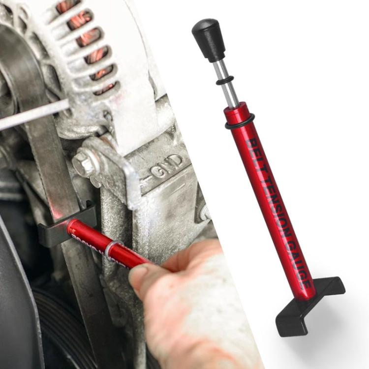 Motorcycle Belt Tension Test Tool For Belt Replacement / Adjustment Or Wheel Repair(Red) - Motorcycle Maintenance Tools by buy2fix | Online Shopping UK | buy2fix