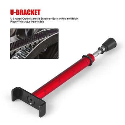Motorcycle Belt Tension Test Tool For Belt Replacement / Adjustment Or Wheel Repair(Red) - Motorcycle Maintenance Tools by buy2fix | Online Shopping UK | buy2fix