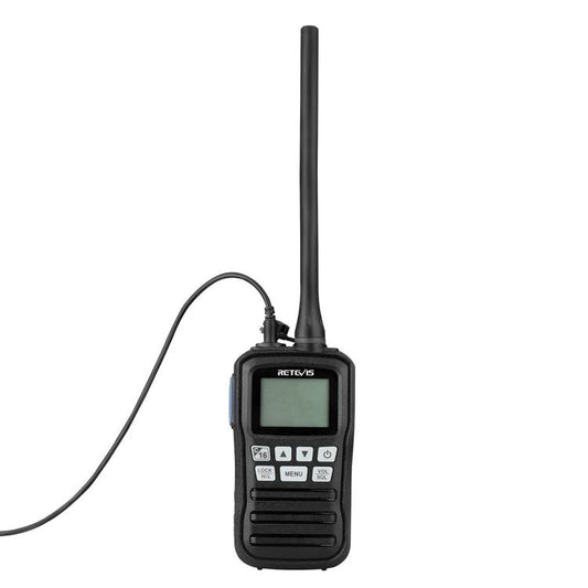RETEVIS RM01 IPX7 Waterproof Marine Walkie Talkie Marine Walkie Talkie, EU Plug - Handheld Walkie Talkie by RETEVIS | Online Shopping UK | buy2fix