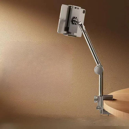 2-section Cantilever Phone Tablet Desk Bedside Stand With Foldable Metal Arm For 4-10.2inch - Lazy Bracket by buy2fix | Online Shopping UK | buy2fix