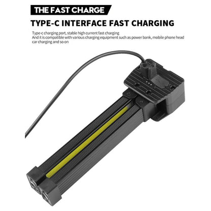 Double-Sided COB 90-Degree Folding Work Light Magnet With Hook Maintenance Light(FT32) - Other Tools by buy2fix | Online Shopping UK | buy2fix