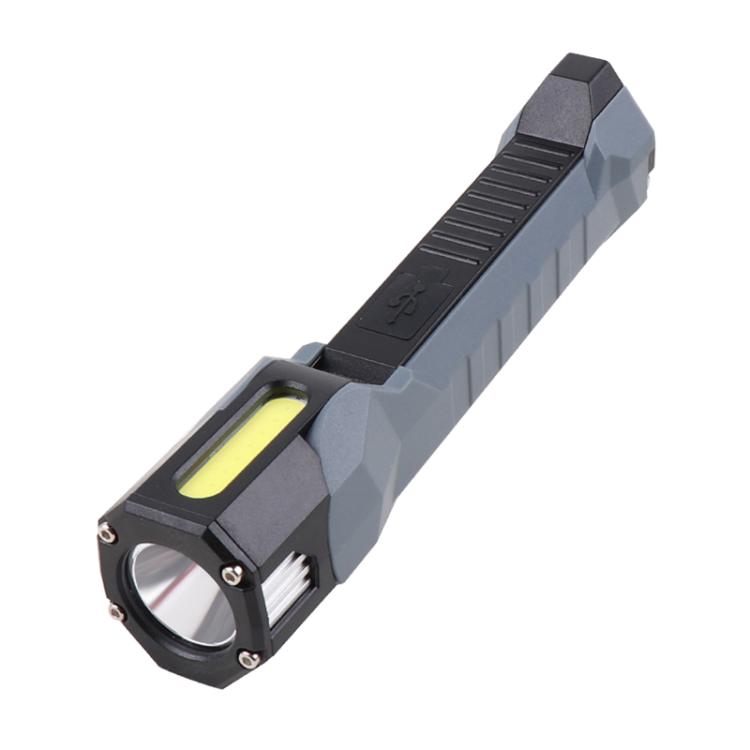 Magnet-Hook COB Rotating Strong Light Emergency Work Light(Gray) - Other Tools by buy2fix | Online Shopping UK | buy2fix