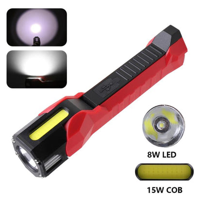 Magnet-Hook COB Rotating Strong Light Emergency Work Light(Gray) - Other Tools by buy2fix | Online Shopping UK | buy2fix