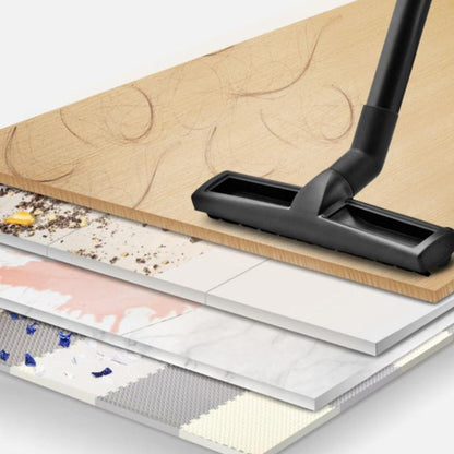 For Karcher NT18 / NT20 / NT30 Vacuum Cleaner Floor Cleaning Brush, Style: Black Brush - For Karcher Accessories by buy2fix | Online Shopping UK | buy2fix