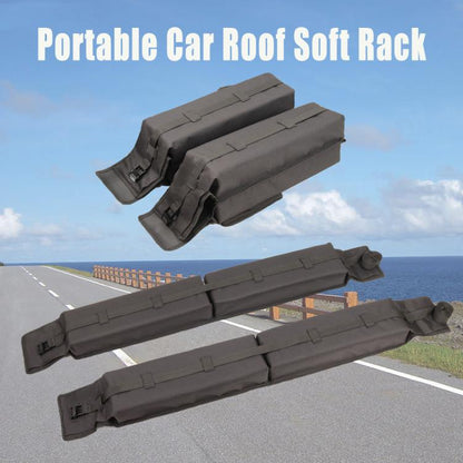 Car Roof Non-slip Luggage Surfboard Strap Soft Rack - Roof Racks by buy2fix | Online Shopping UK | buy2fix