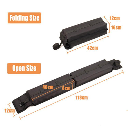 Car Roof Non-slip Luggage Surfboard Strap Soft Rack - Roof Racks by buy2fix | Online Shopping UK | buy2fix