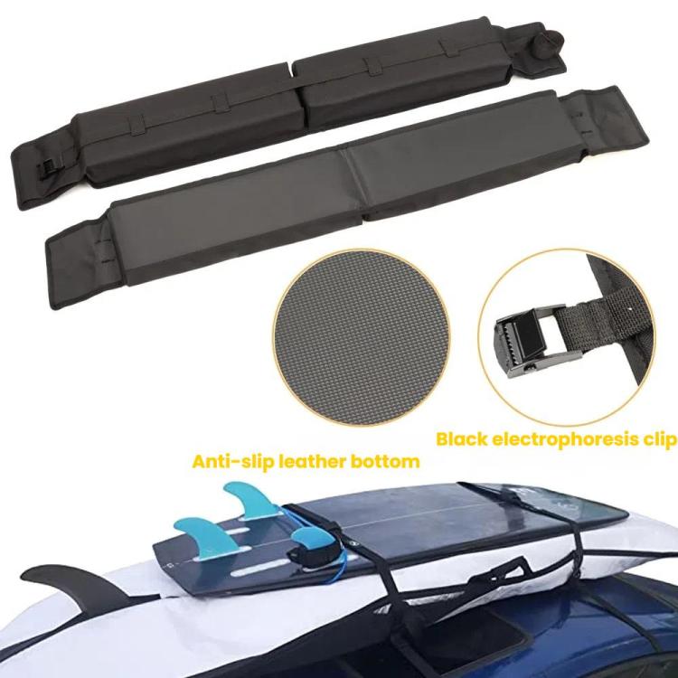 Car Roof Non-slip Luggage Surfboard Strap Soft Rack - Roof Racks by buy2fix | Online Shopping UK | buy2fix