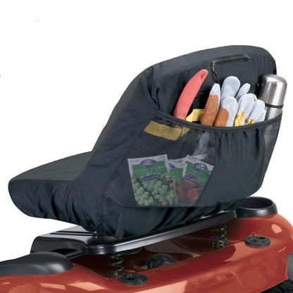 50x35x40cm Tractor Lawn Mower Oxford Cloth Seat Cover(Gray) - Seat Accessories by buy2fix | Online Shopping UK | buy2fix