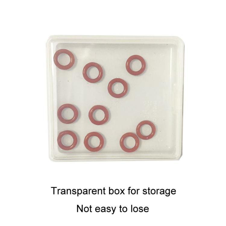 10pcs / Set For Karcher SC2 / SC3 / SC4 / SC5 Steam Cleaner O-Ring Sealing Rubber Ring(Red) - For Karcher Accessories by buy2fix | Online Shopping UK | buy2fix