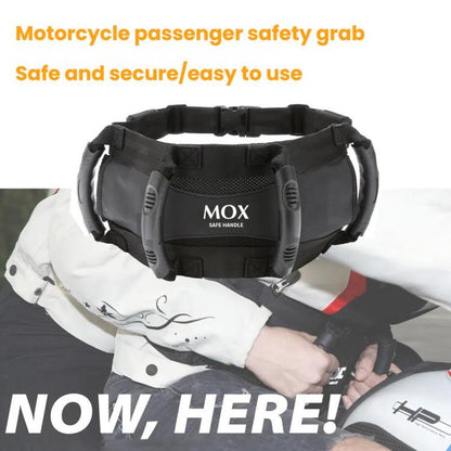 MOXPEER Motorcycle ATV Rear Passenger Safety Belt Handle - Seat Belts & Padding by MOXPEER | Online Shopping UK | buy2fix
