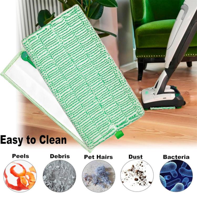 For Vorwerk Vacuum Cleaner Cloth Accessories, Style: SP600 Green Soft Cloth - For Vorwerk Accessories by buy2fix | Online Shopping UK | buy2fix