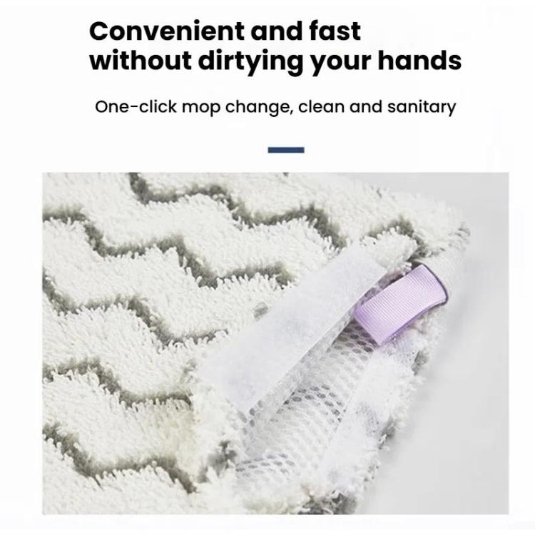 2pcs /Pack Rag Mop Pad for Shark Steam Pocket Mop S3501 S3901 S3550 S3601(White) - For Shark Accessories by buy2fix | Online Shopping UK | buy2fix