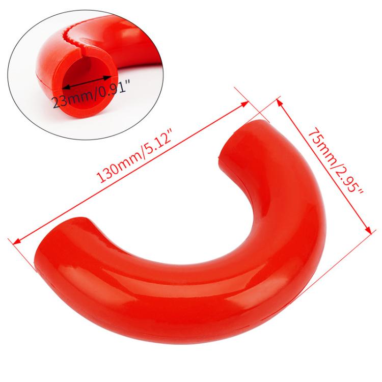 For Ford/Toyota Trailer Hitch Protection Ccover(Red) - Towing Bars by buy2fix | Online Shopping UK | buy2fix