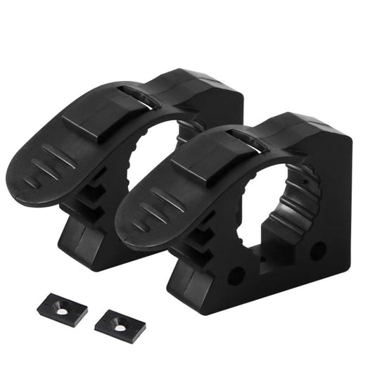 2pcs Outdoor Quick-Release Rubber Clamp Shovel Fixing Clip For Off-road Vehicle Luggage Rack Mounting Buckle(Black) - Marine Accessories & Parts by buy2fix | Online Shopping UK | buy2fix