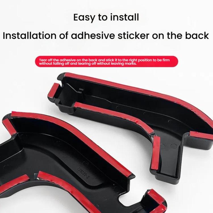 For Jeep Wrangler JL Rear Window Cable Decorative Cover(Black) - Car Interior Mouldings by buy2fix | Online Shopping UK | buy2fix