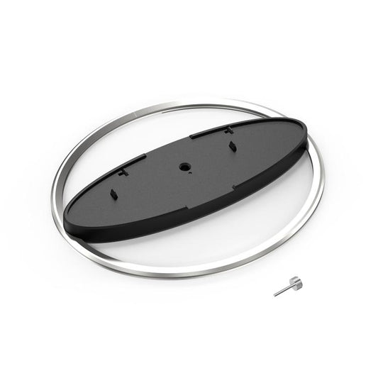 For PS5 / PS5 Slim / PS5 Pro Game Console Desktop Vertical Stand Non-Slip Base(Silver) - Holder by buy2fix | Online Shopping UK | buy2fix