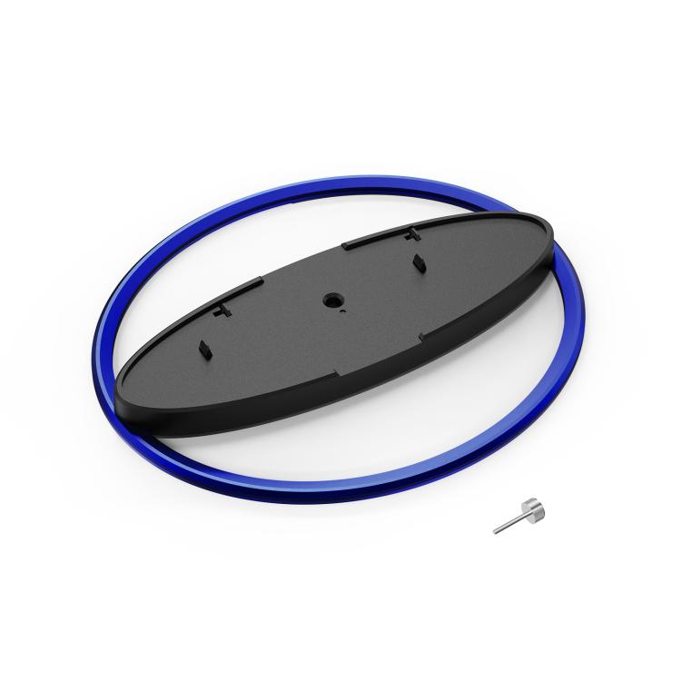 For PS5 / PS5 Slim / PS5 Pro Game Console Desktop Vertical Stand Non-Slip Base(Blue) - Holder by buy2fix | Online Shopping UK | buy2fix