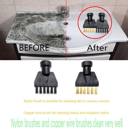 For Karcher SG-42 / SG-44 / SC1-SC5 Steamer Cleaning Small Flat Brush Accessories, Style: Nylon - For Karcher Accessories by buy2fix | Online Shopping UK | buy2fix