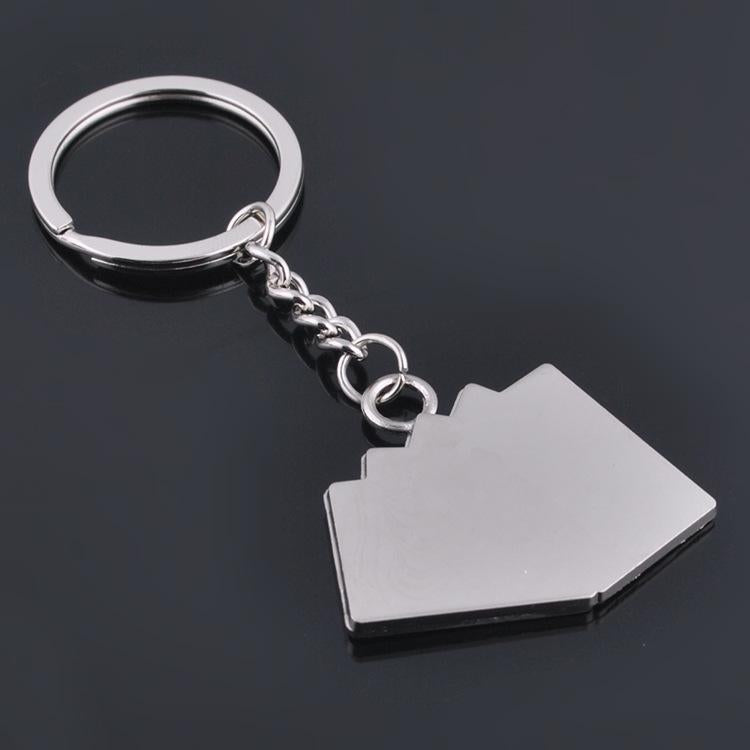 Poker Metal Car Key Chain Pendant - Key Rings by buy2fix | Online Shopping UK | buy2fix