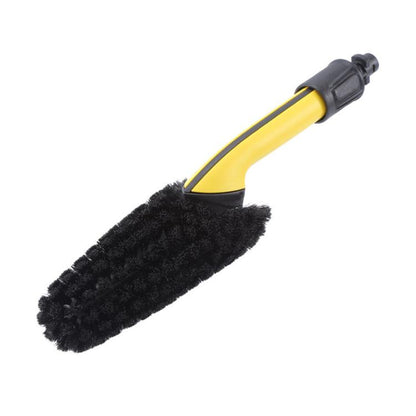 For Karcher K2 / K3 / K4 / K5 / K6 / K7 High Pressure Car Washer Wheel Rim Washing Brush(Yellow) - Car Washer & Accessories by buy2fix | Online Shopping UK | buy2fix