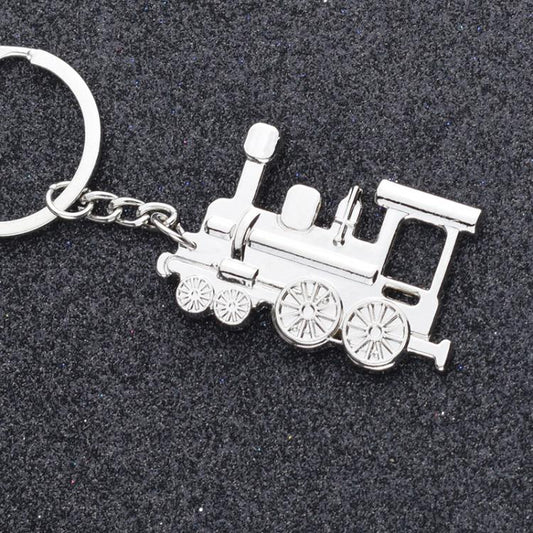 Locomotive Metal Keychain Pendant - Key Rings by buy2fix | Online Shopping UK | buy2fix