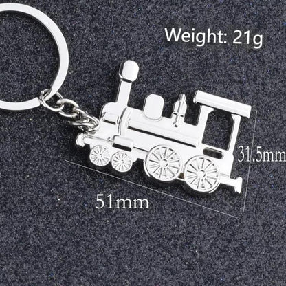 Locomotive Metal Keychain Pendant - Key Rings by buy2fix | Online Shopping UK | buy2fix