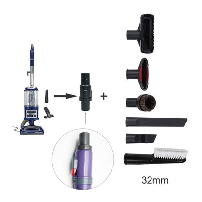 For Shark NV350 / NV360 / UV440 Series Vacuum Cleaner 32mm Adaptor(Black) - For Shark Accessories by buy2fix | Online Shopping UK | buy2fix