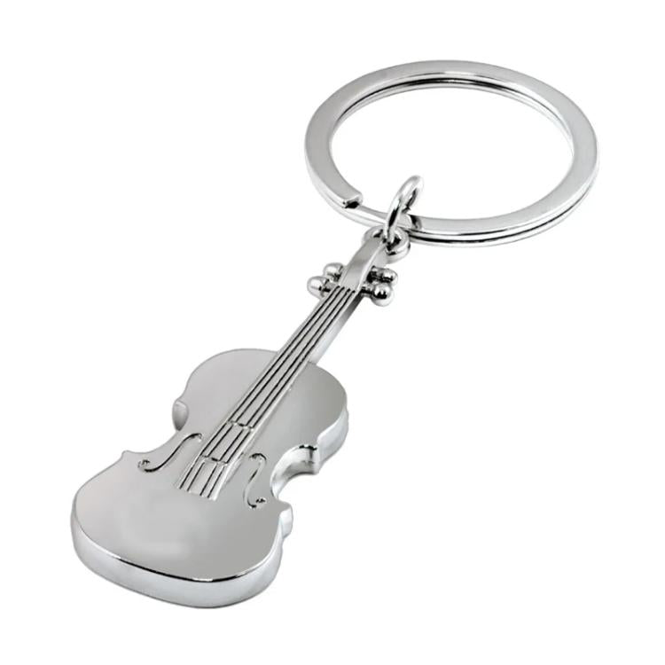 Violin Metal Keychain Pendant - Key Rings by buy2fix | Online Shopping UK | buy2fix
