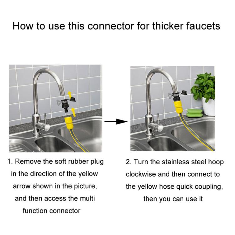 For Karcher Car Washer Gardening Accessories 4 / 5 Point Universal Faucet Adaptor - Car Washer & Accessories by buy2fix | Online Shopping UK | buy2fix