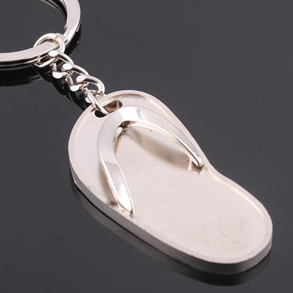 Flip-flops Metal keychain Pendant - Key Rings by buy2fix | Online Shopping UK | buy2fix