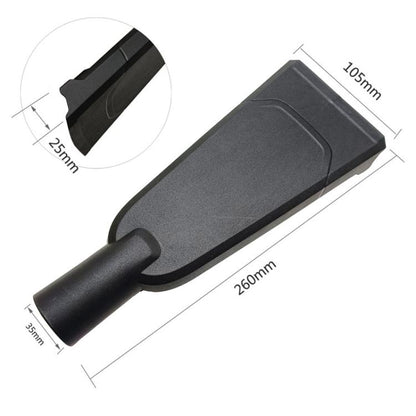 For Karcher WD2 / WD3 / WD5 / WD6 Vacuum Cleaner Hand Pick Flat Nozzle(Black) - For Karcher Accessories by buy2fix | Online Shopping UK | buy2fix