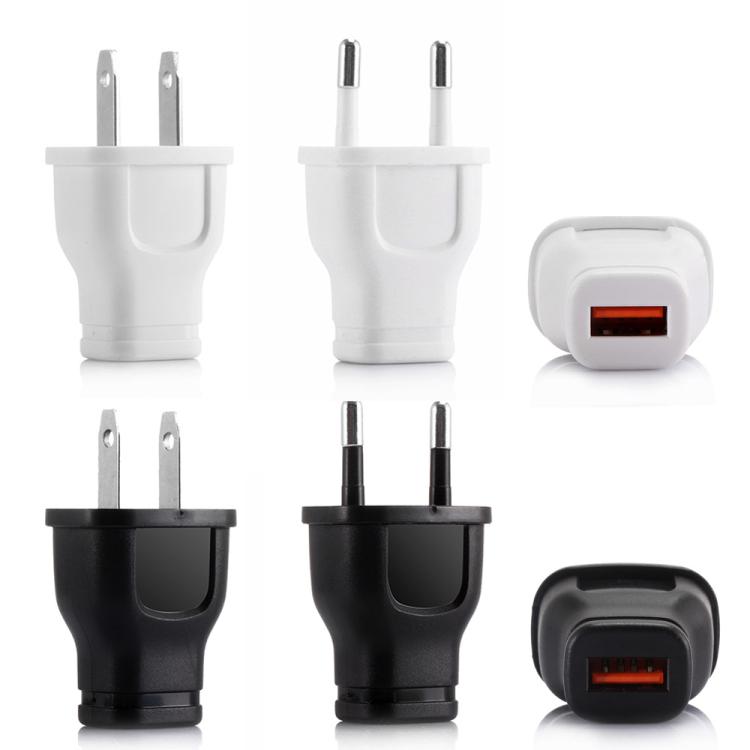 1A 5W Single USB Port Smartphone Charger(EU Plug Black) - USB Charger by buy2fix | Online Shopping UK | buy2fix