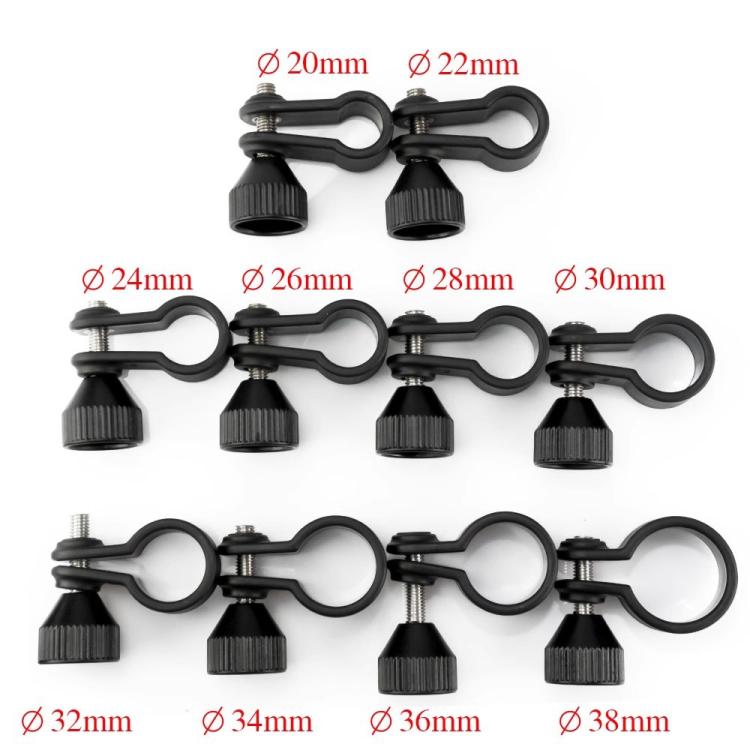 Diameter 22mm Adjustable Diving Flashlight Holder Mount Clamp For Dive Photography - Diving Accessories by buy2fix | Online Shopping UK | buy2fix