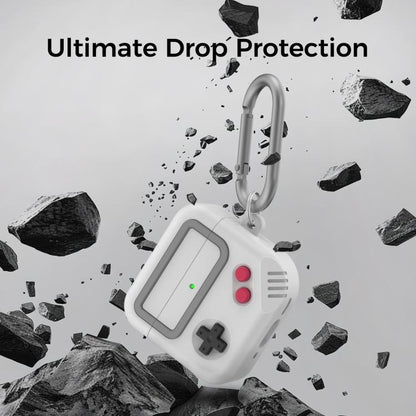 For AirPods 4 AhaStyle JY21 Silicone Earphone Protective Case Split Drip Cartoon Personalized Protective Case(Green) - For AirPods 4 by AhaStyle | Online Shopping UK | buy2fix