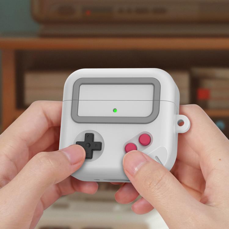 For AirPods 4 AhaStyle JY21 Silicone Earphone Protective Case Split Drip Cartoon Personalized Protective Case(Green) - For AirPods 4 by AhaStyle | Online Shopping UK | buy2fix