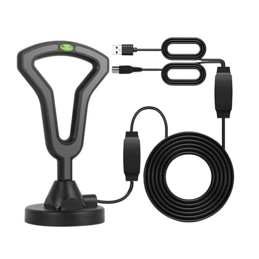 5M Digital TV Antenna Indoor Outdoor Signal Receiver DVB-T2 Terrestrial Wave TV Antenna - DVB-T & Simulation Antenna by buy2fix | Online Shopping UK | buy2fix