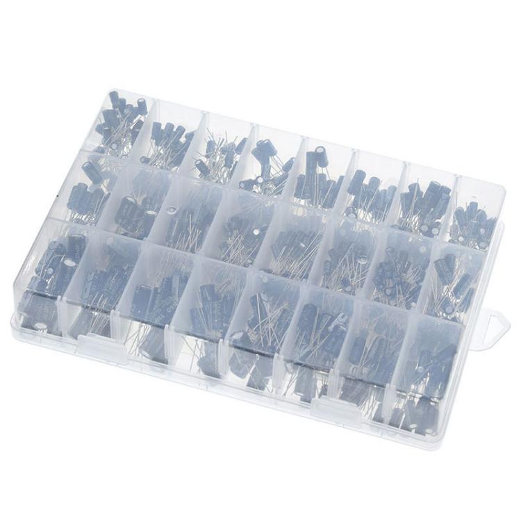 500pcs / Box 0.1uF-1000uF 24 Specifications Electrolytic Capacitor Kits - Others by buy2fix | Online Shopping UK | buy2fix