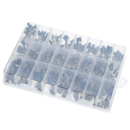 500pcs / Box 0.1uF-1000uF 24 Specifications Electrolytic Capacitor Kits - Others by buy2fix | Online Shopping UK | buy2fix