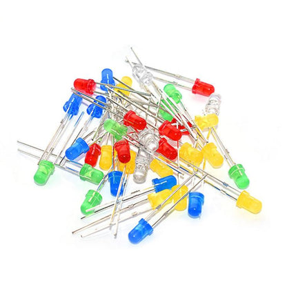 F5 500pcs / Box LED 5 Colors Light Emitting Diode Boxed Set - Resistor / Diodes by buy2fix | Online Shopping UK | buy2fix