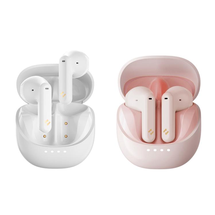 Havit E9 Semi-In-Ear ENC Noise Reduction Wireless Bluetooth Earphones, Color: Pink-Flagship Edition - Bluetooth Earphone by Havit | Online Shopping UK | buy2fix