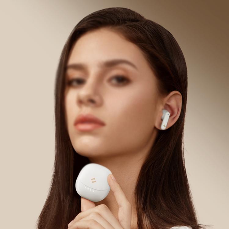 Havit E9 Semi-In-Ear ENC Noise Reduction Wireless Bluetooth Earphones, Color: White-Standard Edition - Bluetooth Earphone by Havit | Online Shopping UK | buy2fix