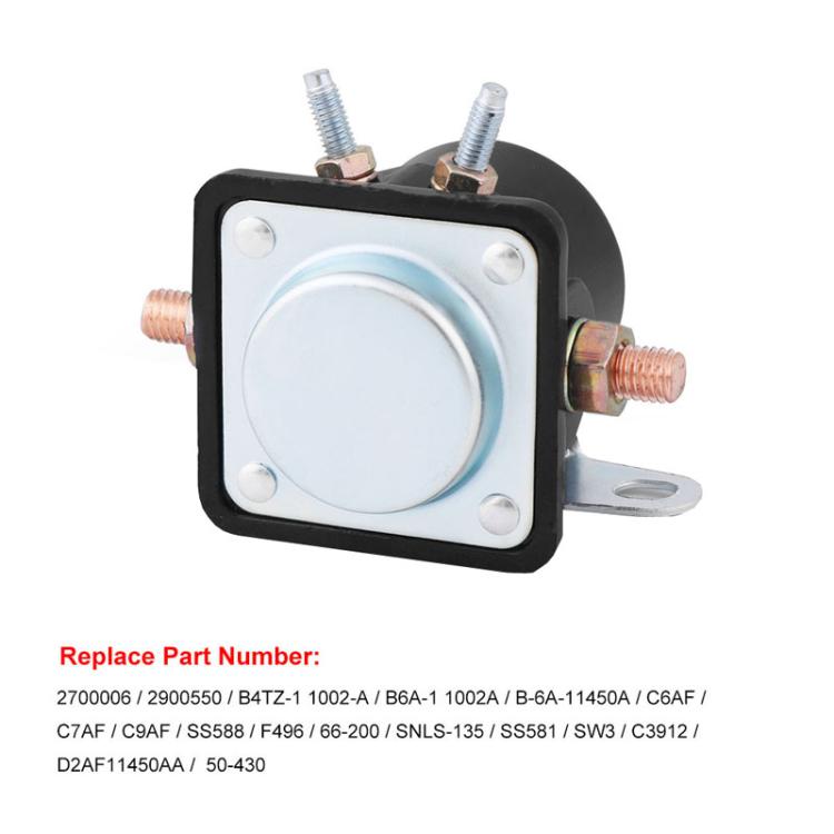 Heavy Duty Starter Solenoid Relay For Ford / Jeep / Lincoln / Mercury 1958-1991 SW-3 Parts(B6AZ-11450-A) - Relays by buy2fix | Online Shopping UK | buy2fix