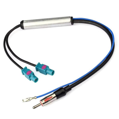 For Audi / Volkswagen Car Radio Antenna FM Amplifier Signal Booster - Aerials by buy2fix | Online Shopping UK | buy2fix