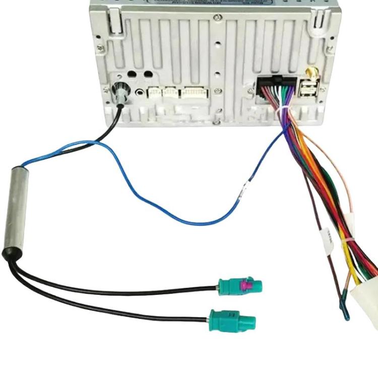 For Audi / Volkswagen Car Radio Antenna FM Amplifier Signal Booster - Aerials by buy2fix | Online Shopping UK | buy2fix