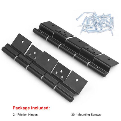 Caravan Door Hinges For Fifth Wheels Travel Trailers and Motorhomes(Black) - Others by buy2fix | Online Shopping UK | buy2fix